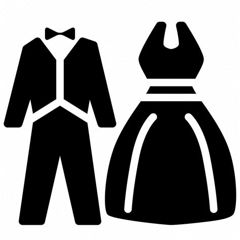 Couple Dress Gown Marriage Wedding Icon Download On Iconfinder