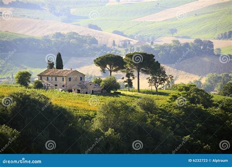 Farmhouse In Italian Countryside Stock Photos - Image: 6232723