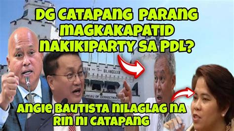 Bucor Dg Catapang Nadulas Nakikisama Nakiparty Sa Mga Pdl Pbbm