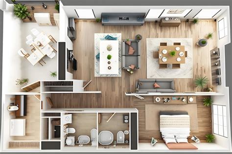 Premium AI Image Plan Of An Apartment Or House Interior Design Neural