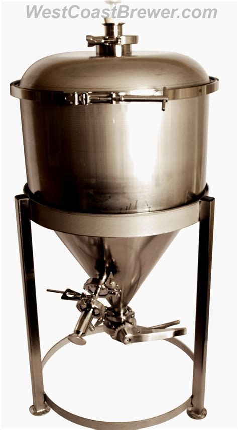 Stainless Steel Conical Fermentor Homebrewing Home Brewers Blog