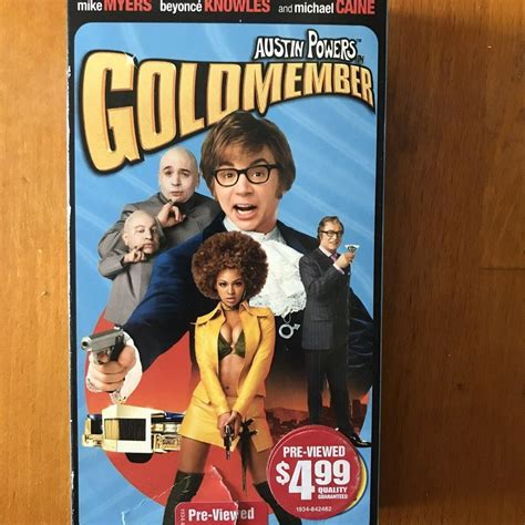 Austin Powers In Goldmember Vhs 2002 Etsy