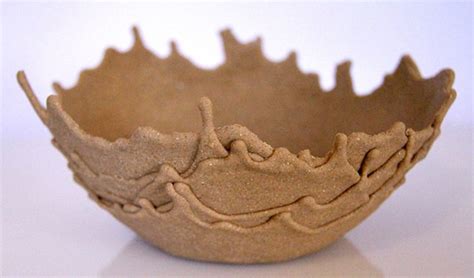 Посуда из песка. Декоративные чаши Sand Bowl от Leetal Rivlin