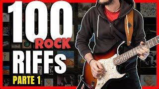 Los 100 Mejores RIFF DE LA HISTORIA DEL ROCK Chords Chordify