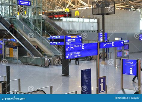 Airport Terminal For Passengers Editorial Stock Image Image Of