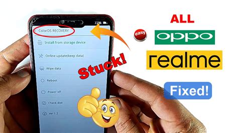 How To Fix Oppo Realme Stuck In ColorOS Recovery Mode Quick Easy