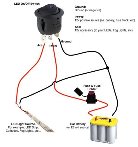 Rv Wiring Diagram For V Led Lights