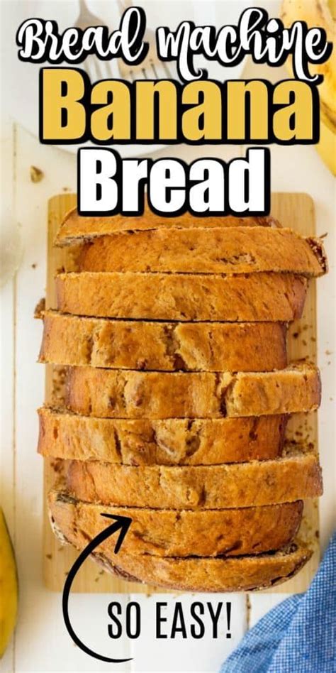 Super Easy Bread Machine Banana Bread Nwtn Bread Machine Banana Bread Easy Bread Machine