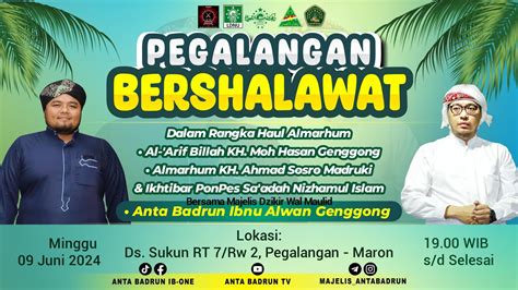 Live Streaing PEGALANGAN KIDUL BERSHOLAWAT BERSAMA MAJELIS ANTA