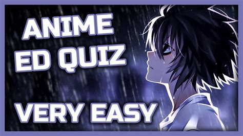 Anime Ending Quiz 40 Endings VERY EASY YouTube