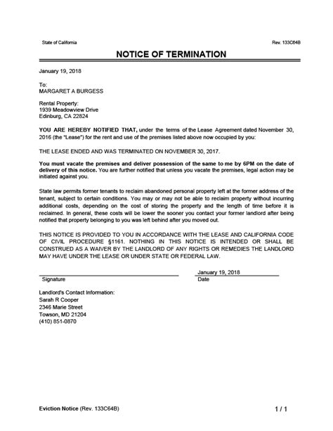 Eviction Response Letter Sample Of Answer To Eviction Complaint