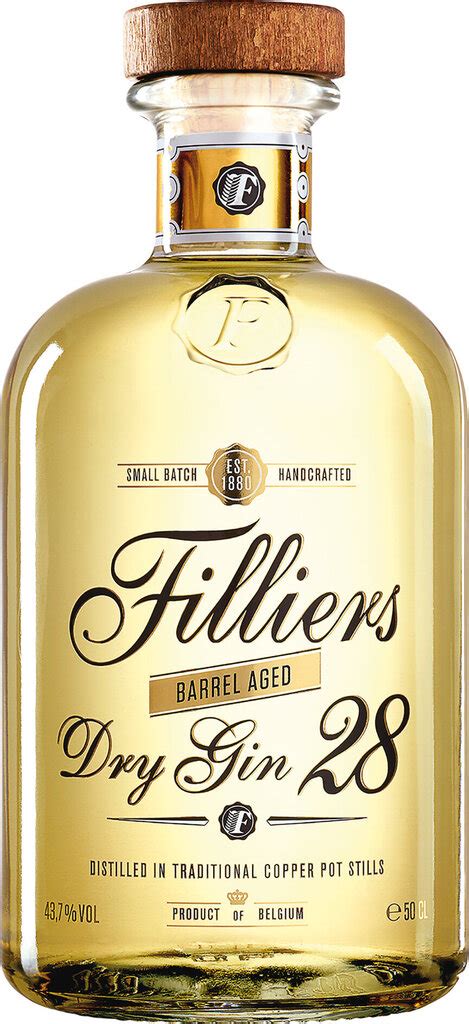 Filliers 28 Barrel Aged Dry Gin 50CL Aanbieding Bij Drankdozijn