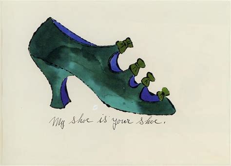 My Shoe Is Your Shoe By Andy Warhol On Artnet