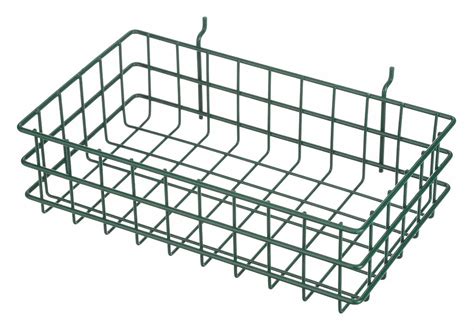 MARLIN STEEL WIRE PRODUCTS Display Basket Stainless Steel Storage