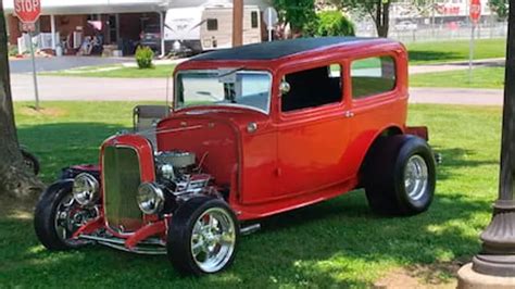 1932 Ford Tudor Sedan Street Rod Vin Ab5059519 Classic