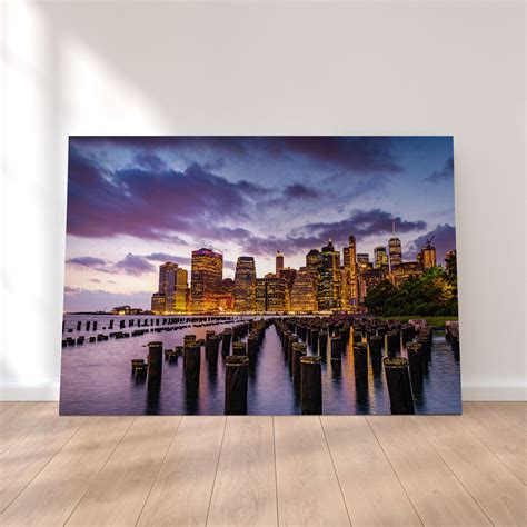 Colorful New York Skyline Canvas Set – Legendary Wall Art