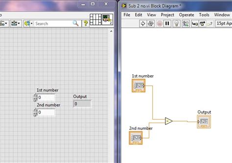 4 Division Of Two Numbers Using Labview Projects On Robotics