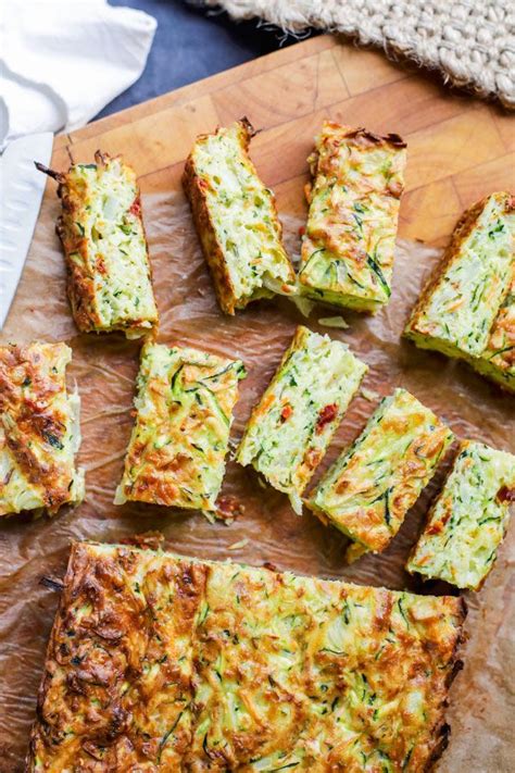 Healthy Zucchini Slice Recipe Cook It Real Good Artofit