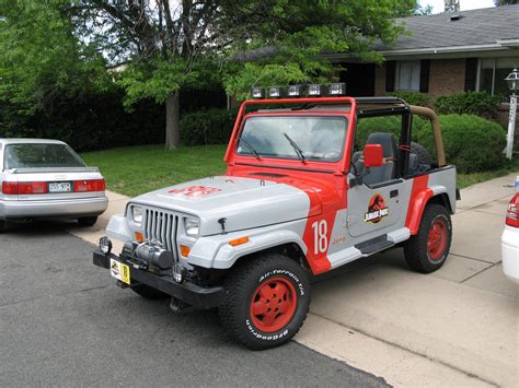 Jurassic Park Jeep Wrangler Decals