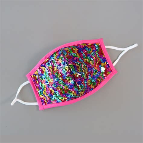 Stay Safe In Style These Sequin Fashion Face Masks Are Breathable