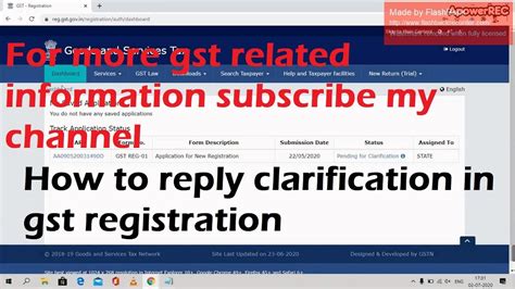 How To Reply Gst Registration Notice How To Reply Clarification In Gst