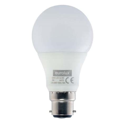 Eurolux Led Lamp A60 Opal 6w B22 Ww Agrimark