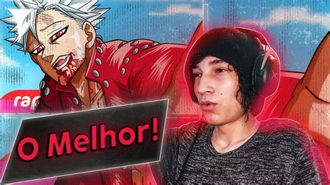 REACT Rap do Ban Nanatsu no Taizai O PECADO DA GANÂNCIA NERD HITS