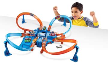 Hot Wheels Criss Cross Crash Track Set Mattel