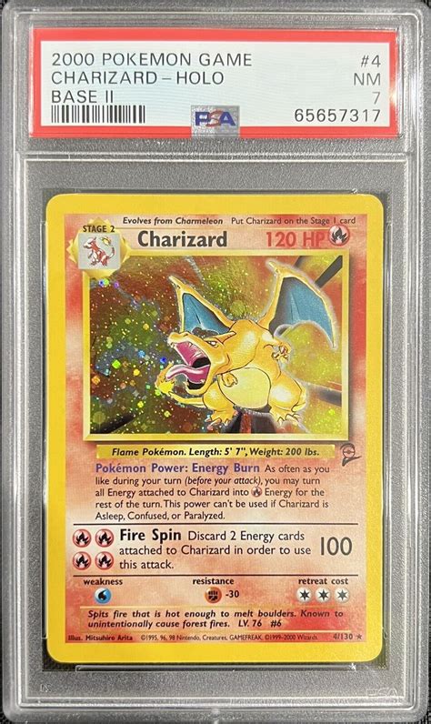 Mavin 2000 Pokemon Game 004 Charizard Base Set 2 Holo Card PSA 7 NM