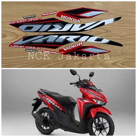 Sticker Striping Stiker Lis Body Motor Vario Led New