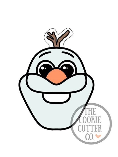Olaf Cookie Cutter The Cookie Cutter Co