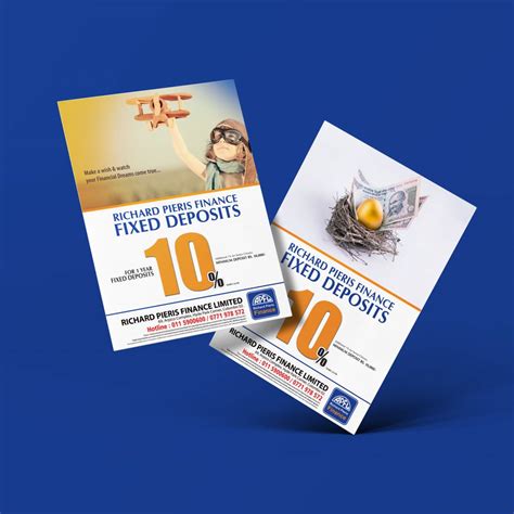 arpico finance fd flyer ushan creatives