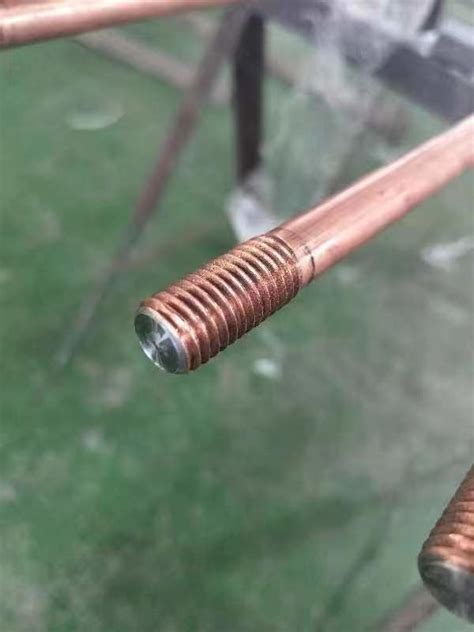 Threaded Copper Clad Earth Rod Hot Tub Grounding Rod 3 4 1 2