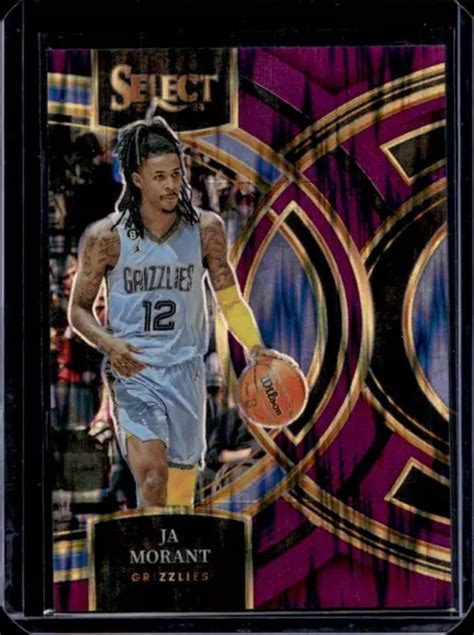 Flash Panini Select Ja Morant Viola Prizm Grizzlies Eur