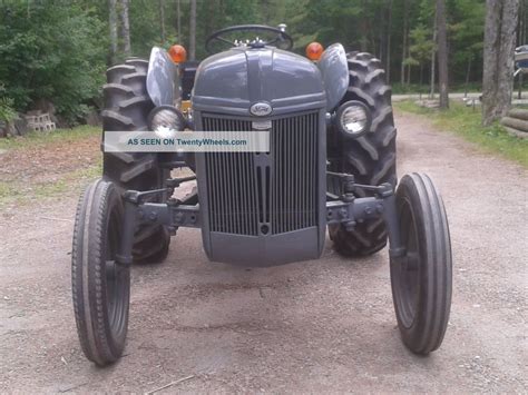 Ford N Tractor Show Tractor N N Ferguson Restored