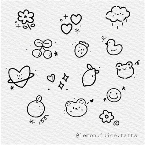 Pin by Liliya on эскизы Mini drawings Cute doodles drawings Cute