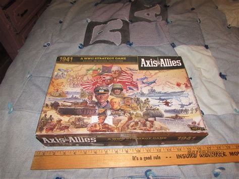 Axis And Allies Board Game Wizards Of The Coast Avalon Hill