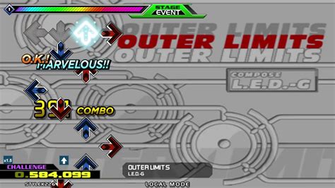 SM5 DDRSN3 OUTER LIMITS DDR SN3 Chart L E D G Playthough AAA