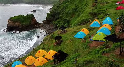 Camping Ground Di Wisata Terbaru Pantai Menganti Sensasi Menginap