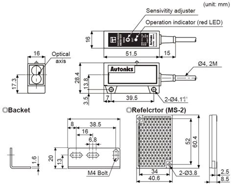 Autonics Bm M Tdt Through Beam Photoelectric Sensor Buy Autonics