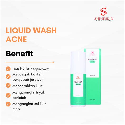 Shineskin Liquid Wash Acne Lazada Indonesia