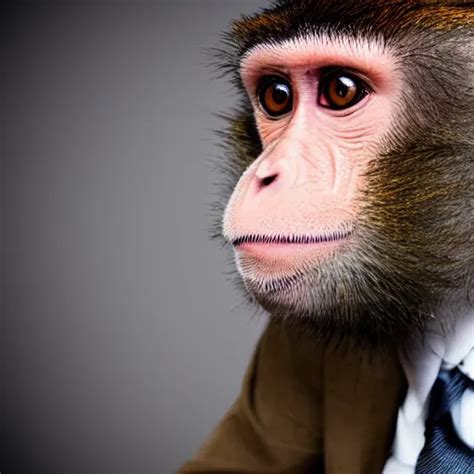 Monkey In A Suit Stable Diffusion Openart