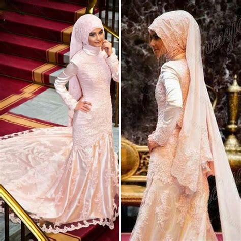 Muslim Wedding Dresses With Hijab Top Review Muslim Wedding Dresses