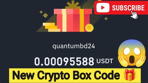 Today New Crypto Box Code Free Binance Crypto Box Code Crypto Box