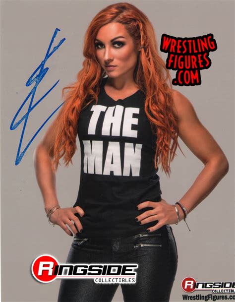 (SMUDGED AUTOGRAPH) Becky Lynch - WWE Autographed Photo (SMUDGED AUTOGRAPH) | Ringside Collectibles