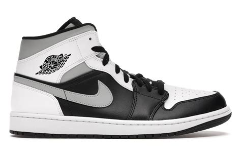 Jordan 1 Mid White Shadow Men's - 554724-073 - US