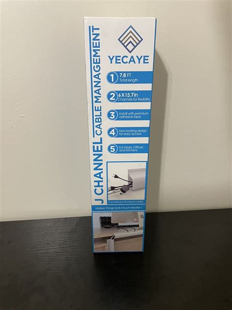 Yecaye J Channel Cable Management Ft X Inch Ebay