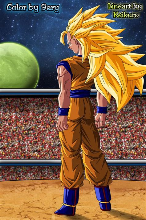 Goku Ssj3 U 18 By 9ary On Deviantart