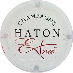 Capsule De Champagne Haton Jean No L Nom Horizontal Extra Extra