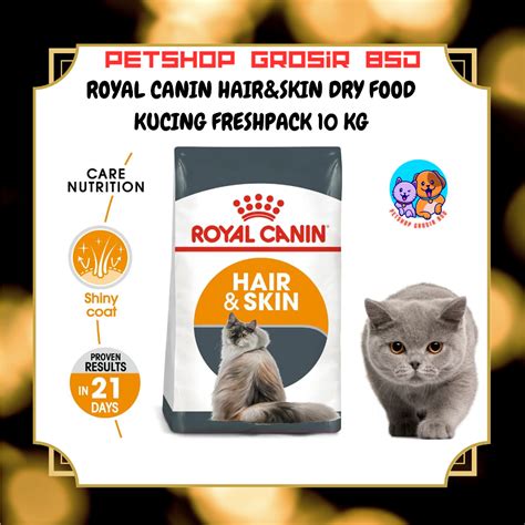 Jual Expedisi Royal Canin Hair Skin Dry Food Kucing Kg Shopee